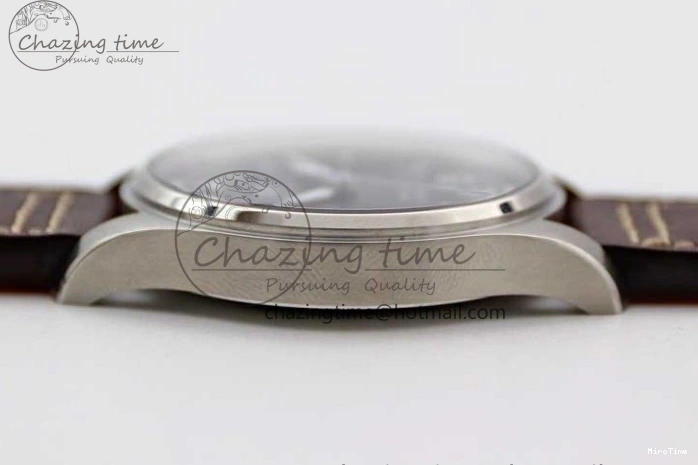 MIROTIME 0502 Mark XVIII IW327010 SS M+F 1:1 Best Edition Blue Dial on Brown Leather Strap A Resilient 7051
